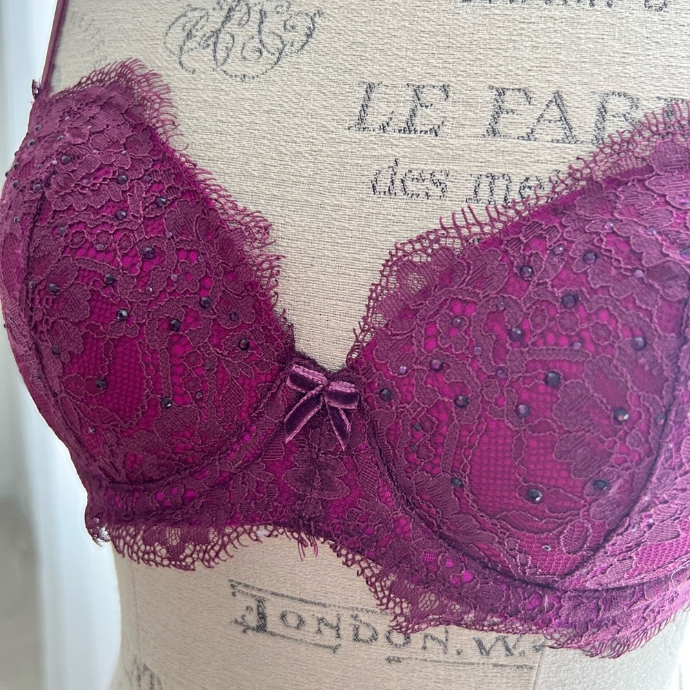 Victoria Secret Sequin Bra, 34B